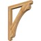 Ekena Millwork Legacy Craftsman Rough Sawn Bracket, Western Red Cedar, 4"W x 38"D x 44"H BKT04X38X44LEC04RWR - alternate 1